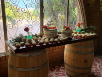 Wine Barrel Setup