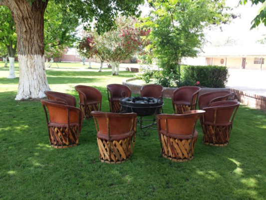Fire Pit with Guadalajara Chairs
