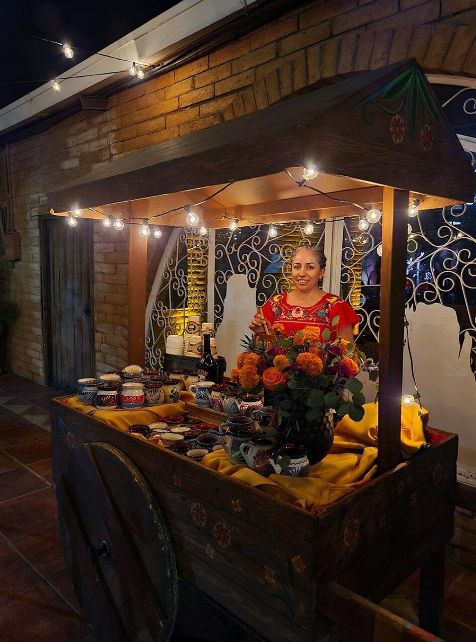 Corona Ranch Event Mexican Themed Hot Chocolate Cart