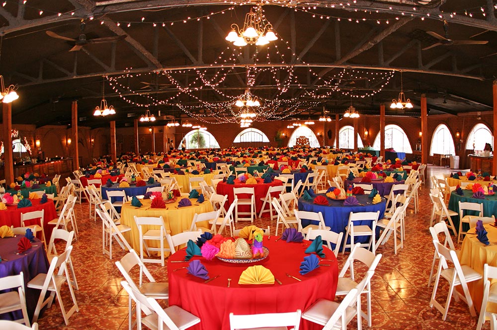 Corona Ranch Event Mexican Themed Indoor Reception
