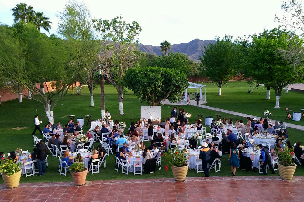 Corona Ranch Gazebo Wedding Reception