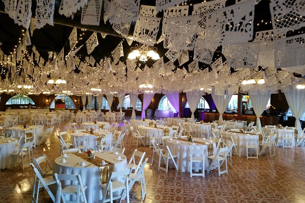 Corona Ranch Wedding Mexican Themed With White Chairs